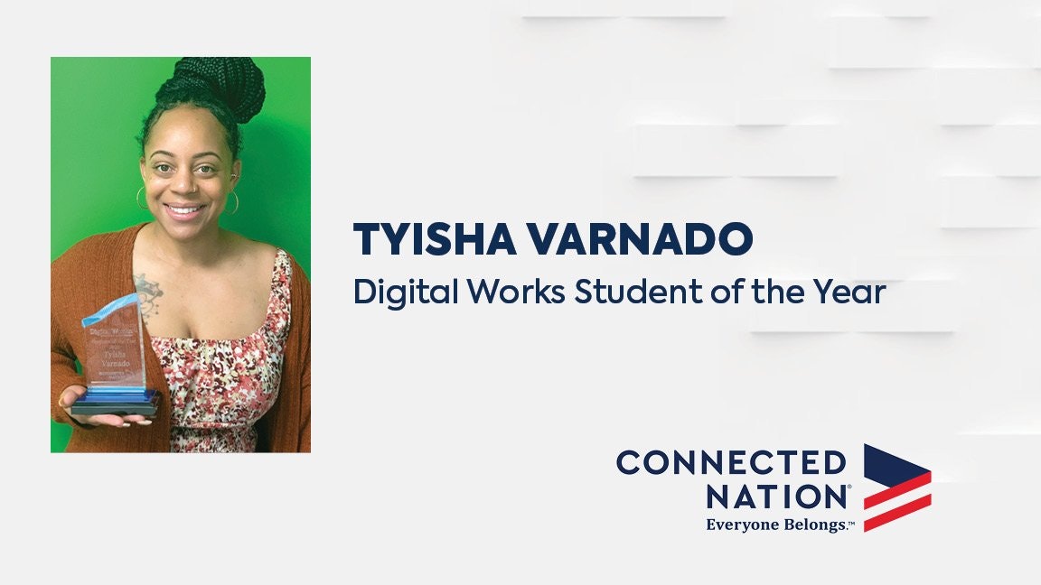 Tyisha Varnado named Digital Works Graduate of the Year "Digital Works"