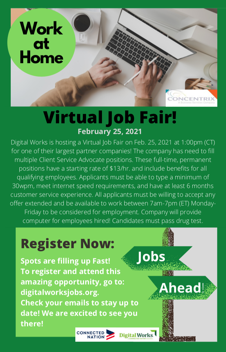 Digital Works Hosts Virtual Job Fair "Digital Works"